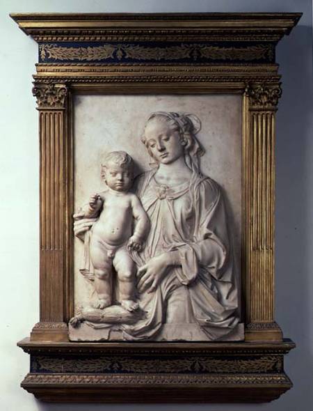 Madonna and Child van Andrea del Verrocchio