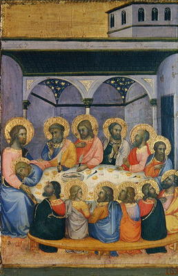 The Last Supper, c.1420 (tempera on panel) van Andrea di Bartolo
