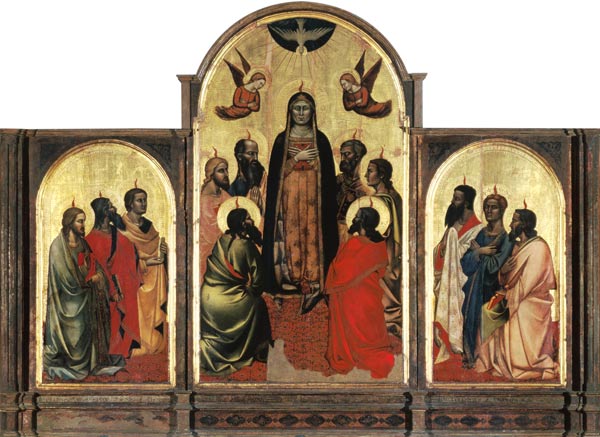 Pentecost van Andrea di Cione Orcagna