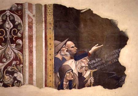 The Triumph of Death, fragment depicting beggars van Andrea di Cione Orcagna