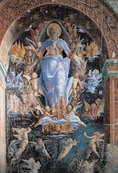 Ascension of Mary van Andrea Mantegna
