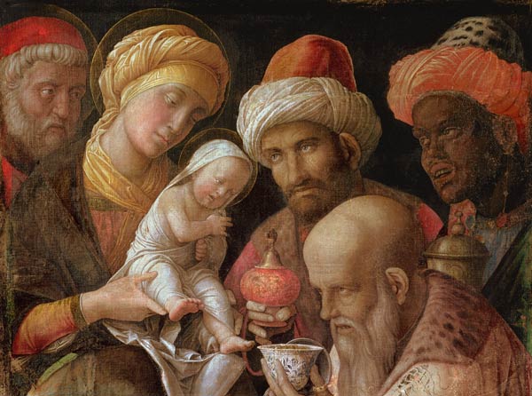 Adoration of the Magi van Andrea Mantegna