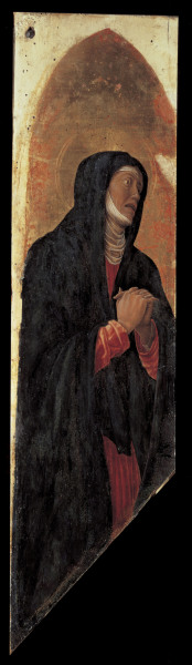Lamentation, Mary van Andrea Mantegna
