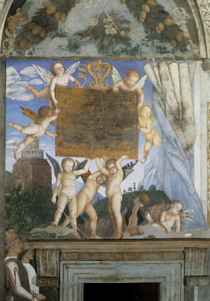 Camera degli Sposi, West Wall van Andrea Mantegna