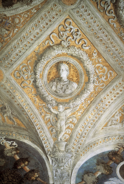 Camera degli Sposi , Augsutus van Andrea Mantegna