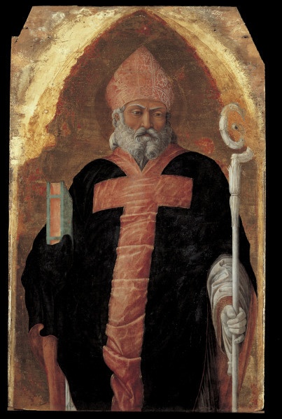 St.Maximus of Padua van Andrea Mantegna