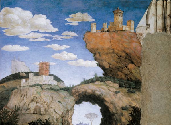 Cam.d.Sposi, Landscape van Andrea Mantegna