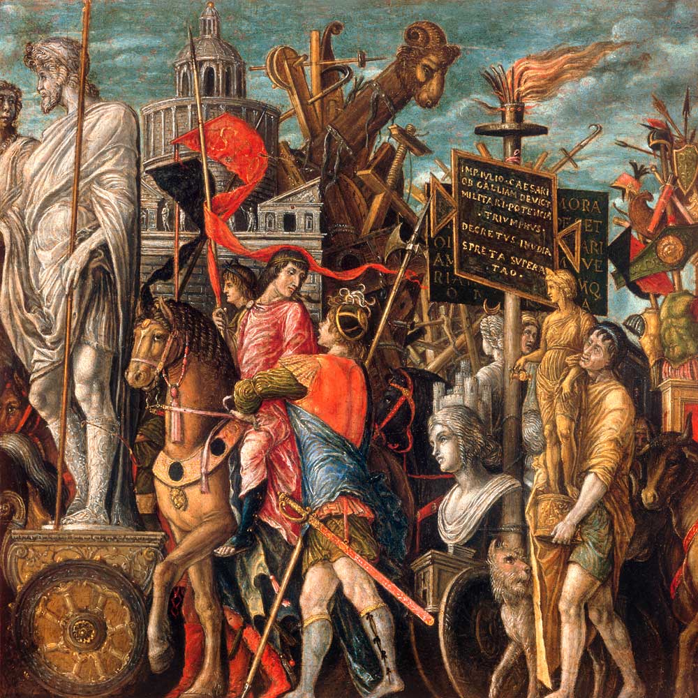 aft. Mantegna, Triumph of Caesar van Andrea Mantegna