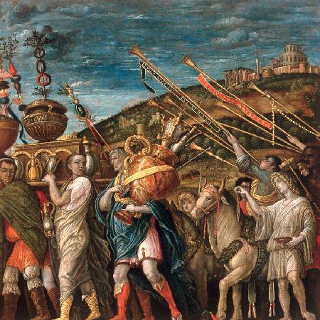 after Mantegna, Triumph of Caesar,spoils