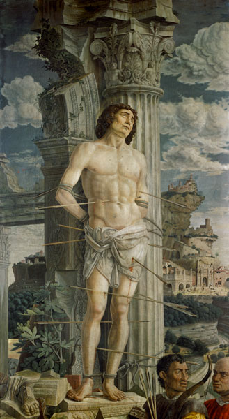 St. Sebastian van Andrea Mantegna