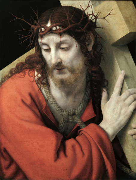 Solario / Christ Carrying the Cross van Andrea Solario