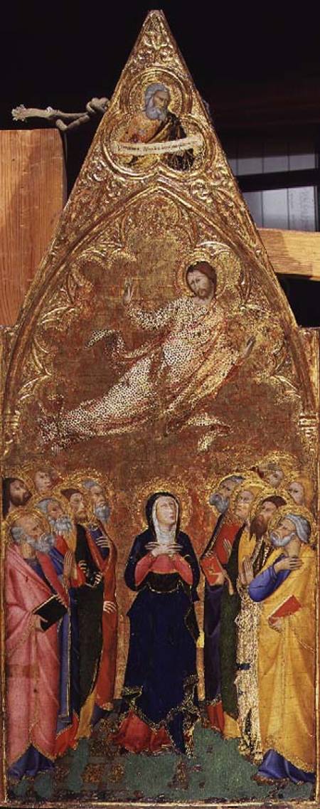 The Ascension of Christ van Andrea Vanni