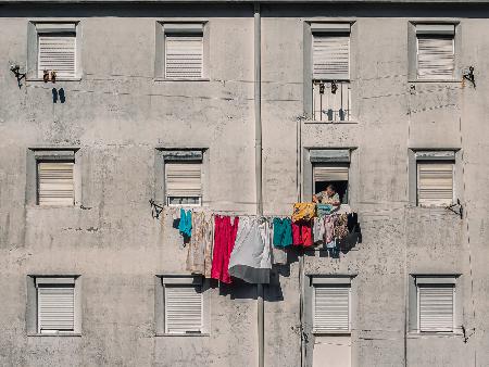 Drying the Clothes