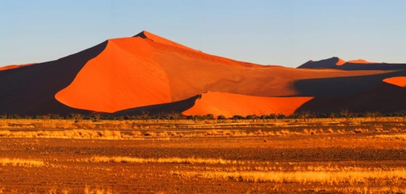 Panorama Sossusvlei Namibia van Andreas Pollok