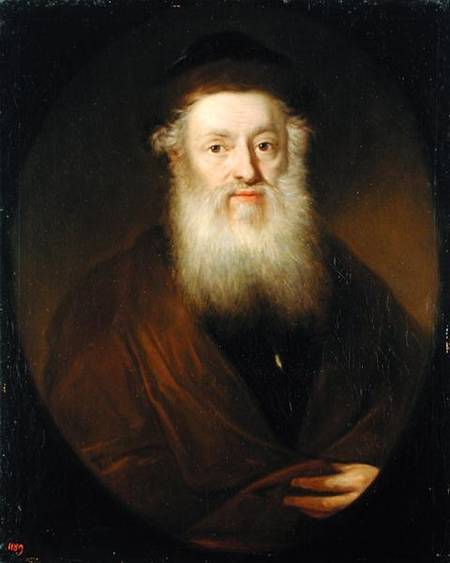 Portrait of a Rabbi van Andreas Scheits