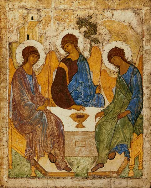 Heilige Drieëenheid van Andrej Rublev