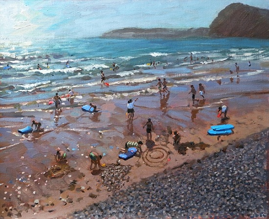 Circles in the Sand, Sidmouth van Andrew  Macara