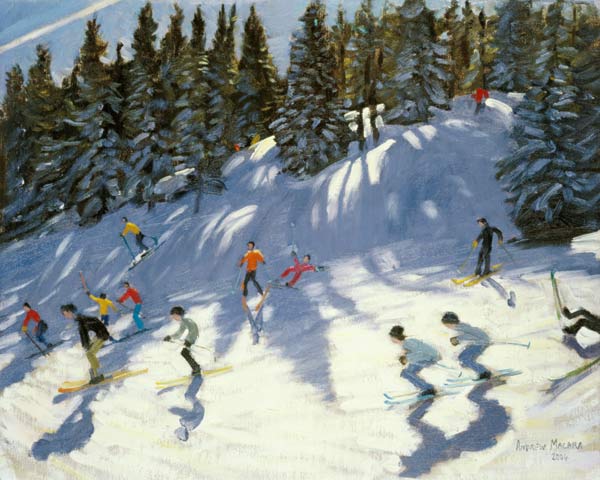 Fast Run, 2004 (oil on canvas)  van Andrew  Macara