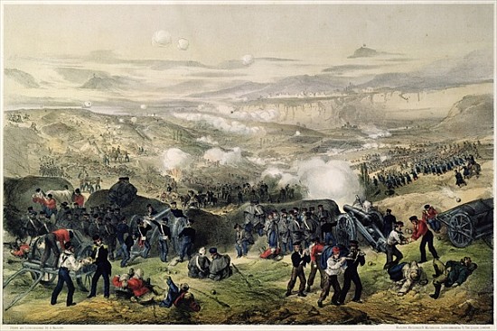 The Battle of Inkerman, 5th November 1854 van Andrew Maclure