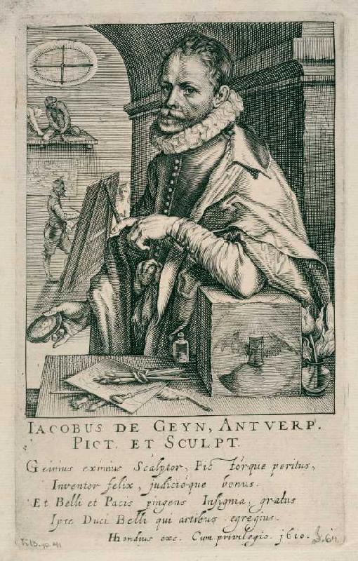 Jaques de Gheyn. van Andries Jacobsz. Stock