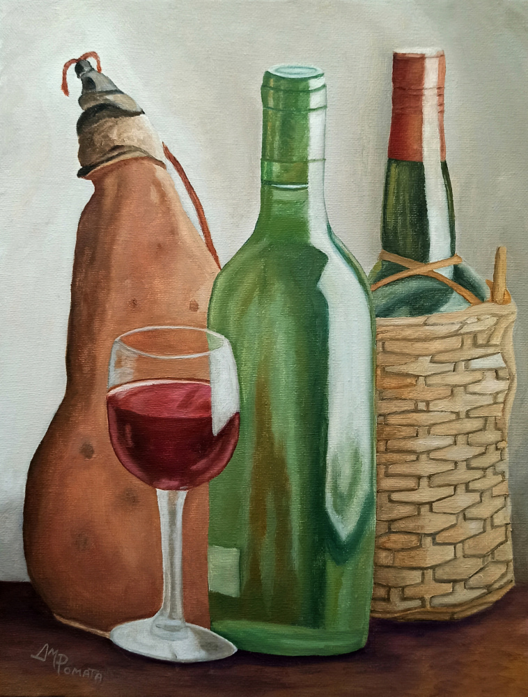 In the Winery van Angeles M. Pomata