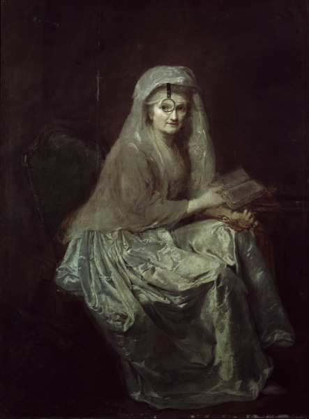 Therbusch, A.D. , Self-portrait van Angiola Leone