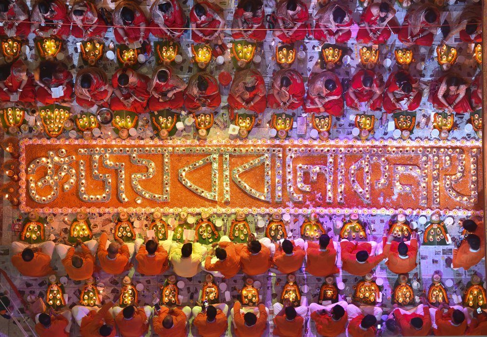 Religious Festival(Rakher Upobash) van Anindita Roy