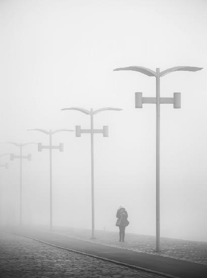Walk in the fog.