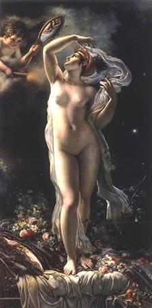 Mademoiselle Lange als Venus