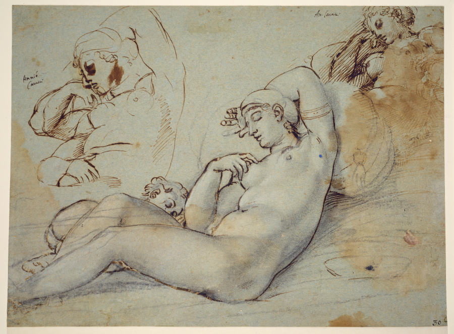 Study of Venus at Rest van Annibale Carracci