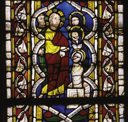 Assisi, Glasfenster, Auferweckung Lazar. van Anonym, Haarlem