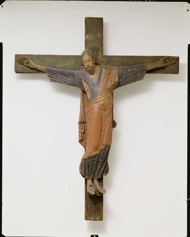 Kruzifix aus Erp. 2. Hälfte 12. Jh. van Anonym Romanisch