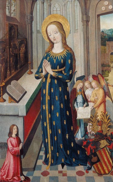 Maria im Ährenkleid van Anonym, Haarlem
