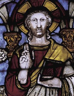 Assisi, Glasfenster, Christus