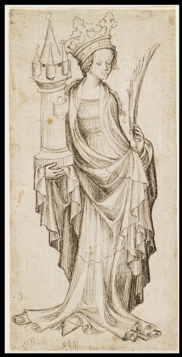 Saint Barbara van Anonym