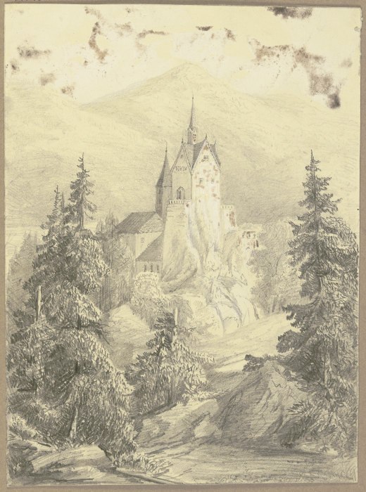 Church in the mountains van Anonym