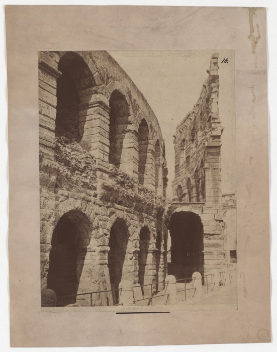 Verona: View of the amphitheatre van Anonym