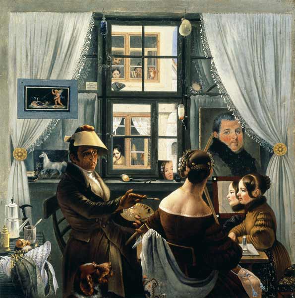 Maler-Atelier von Karl Martini. van Anonym (Karl Friedrich Göser)