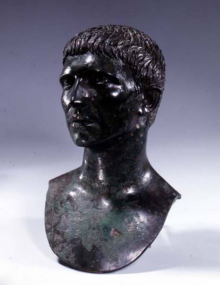 Bronze head of a manRoman van Anoniem