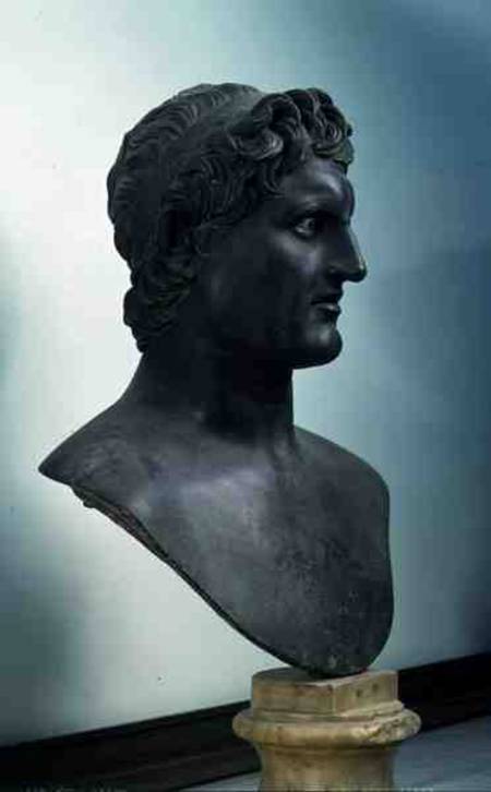 Bust of a Hellenistic Princepossibly Seleucus of Syria van Anoniem