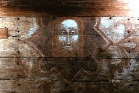 Holy Shroud: Templar panel painting van Anoniem