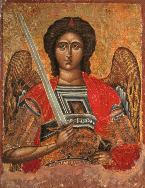 Icon of the Angel MichaelGreek van Anoniem