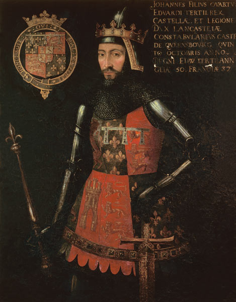John of Gaunt, Duke of Lancaster (1340-99) 4th Son of Edward III van Anoniem