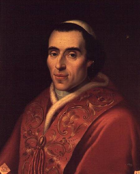 Pope Pius VII (1740-1823) van Anoniem