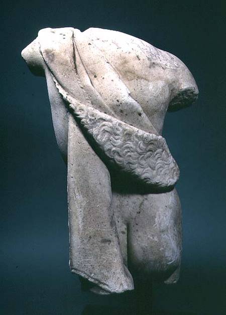 Roman marble torso of a satyr or faun (back view) 1st century BC/AD  (90518 van Anoniem