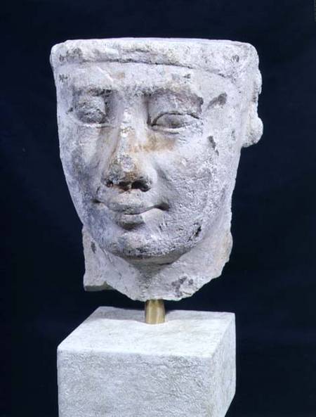Sculptor's model or votive headEgyptian Ptolemaic period van Anoniem