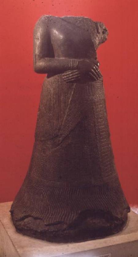 Statue of Napirasuwife of the Elamite King Untash-Napirisha van Anoniem