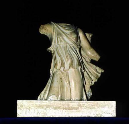 Statue of the Roman goddess Diana van Anoniem