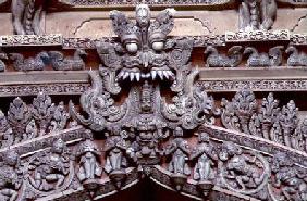 Carved tympanumTirumalai Nayak Palace