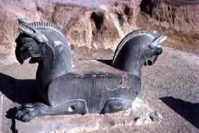 Double Griffin from a capitalAchaemenian period